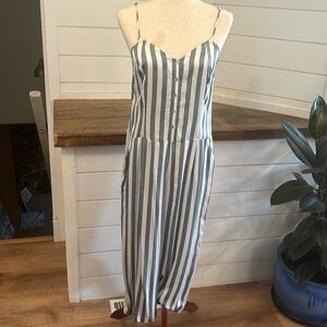 Striped Chaser Satin Jumper